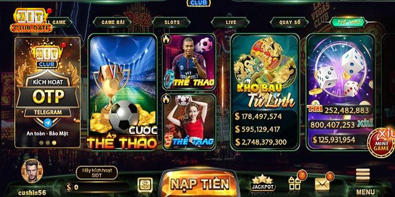 Giới thiệu cổng game Hitclub