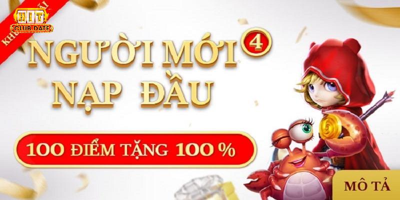 Khuyến mãi nạp lần đầu hấp dẫn